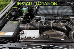 70 series landcruiser fuse block plate install location