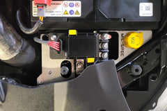 ford ranger midi fuse plate and bracket installed