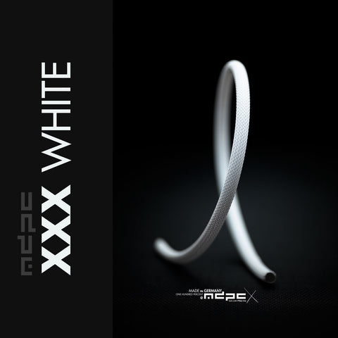 XXX White Braided Sleeve
