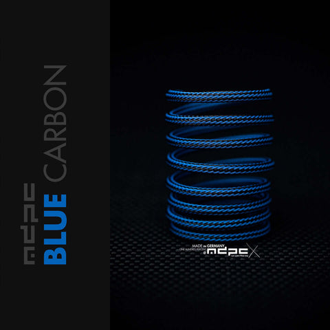 Blue Carbon Cable Sleeve