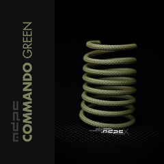 Commando Green Cable Sleeve