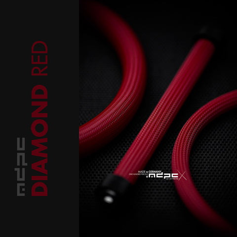Diamond Red Cable Sleeve (merlot red)