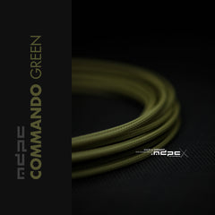 Commando Green Cable Sleeve