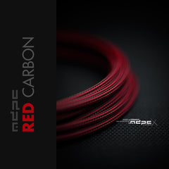 Red Carbon Cable Sleeve